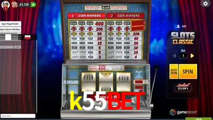 A Popularidade dos Caça-Níqueis no k55bet